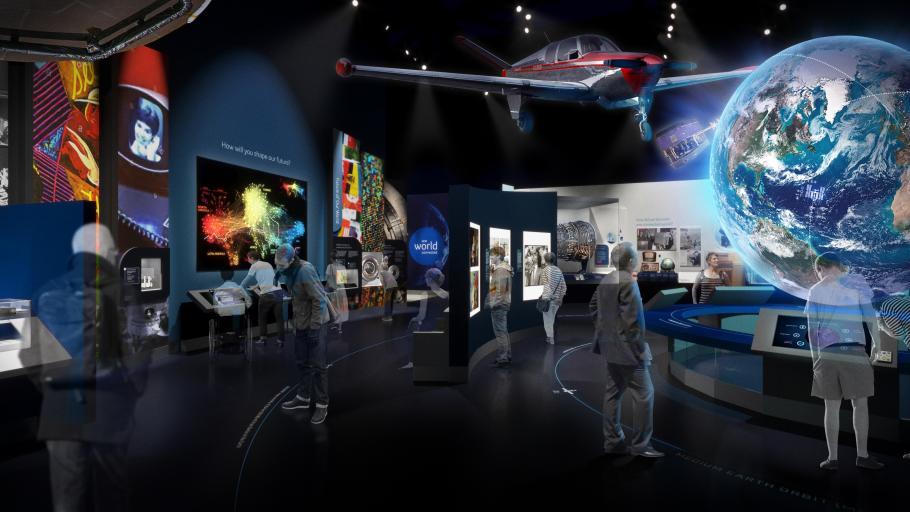 One World Connected, nouvelle exposition au Musée de l'Air & de l'Espace