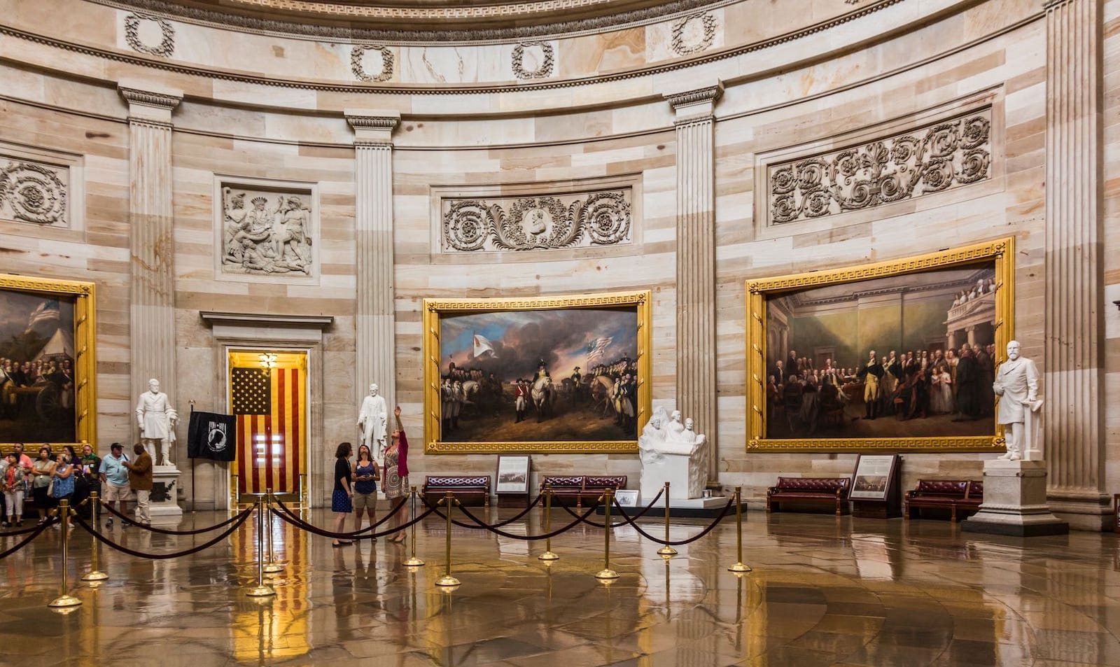 La Rotonde où se trouve le dôme du Capitole