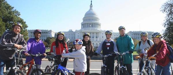 Visite guidée et location de vélo à Washington
