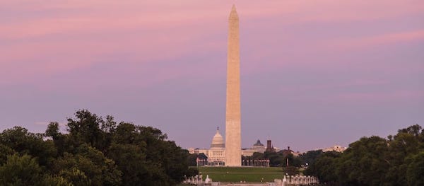 L'obélisque du Washington Monument à Washington