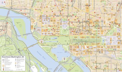 Plan complet du métro de Washington