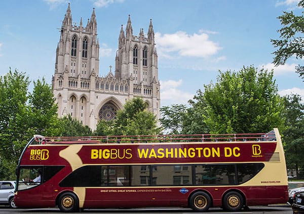 Le bus touristique de Washington DC