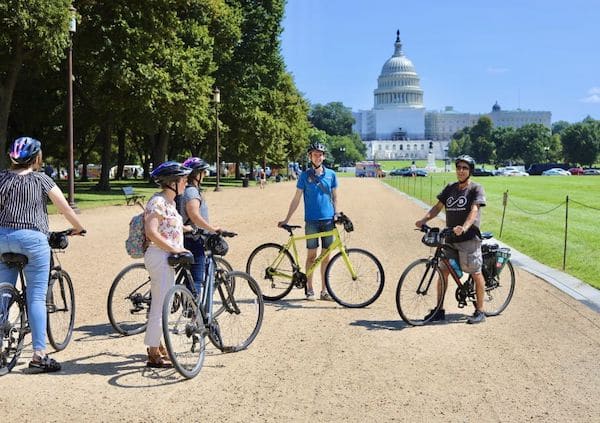 Location de vélo lors de votre voyage à Washington