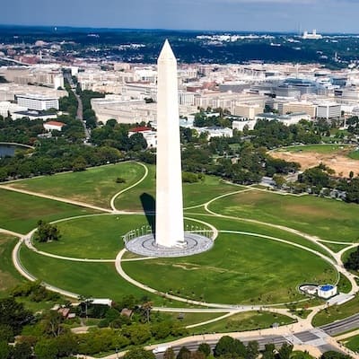 Le Washington Monument sur le National Mall